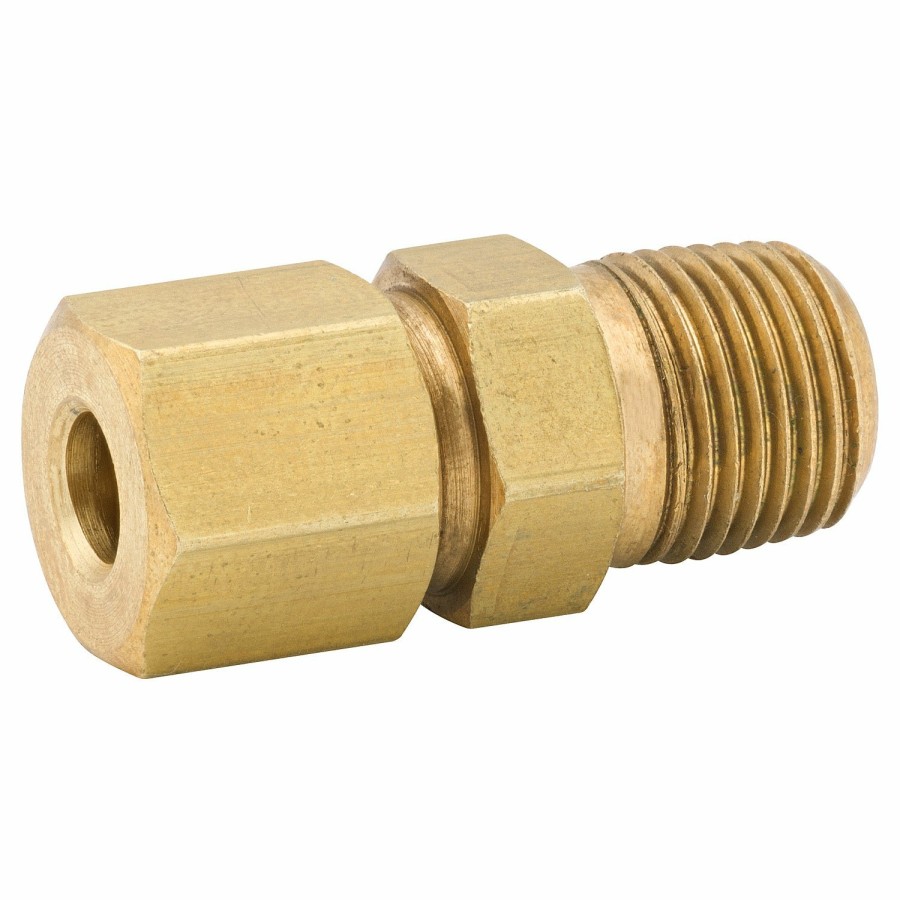 Fittings AGS Company  3/16 M(1/8 Nptm) Brass Connector